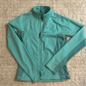 Lululemon Catch Me Air Full Zip Running Jacket Teal Size 8